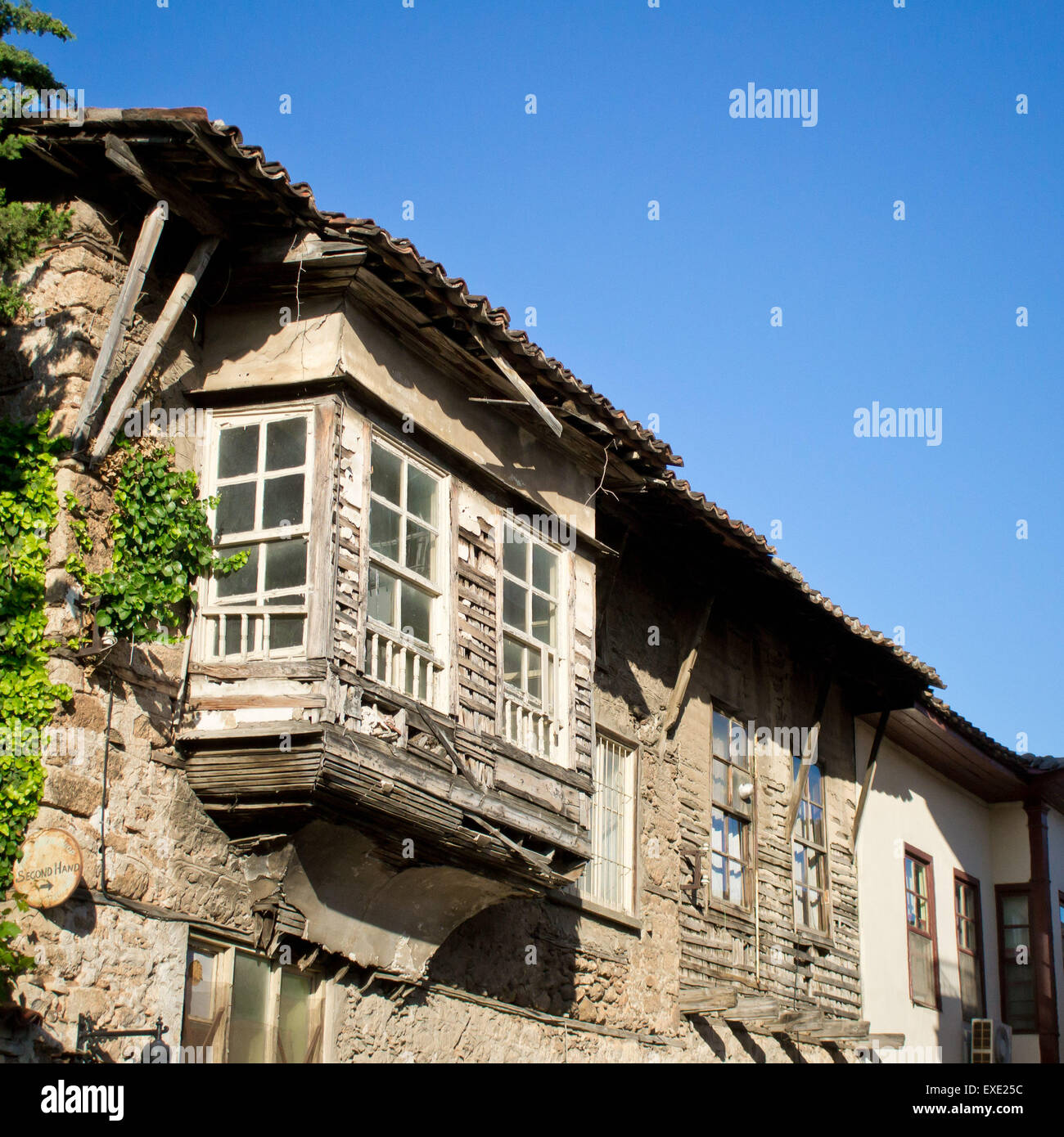 Un vecchio stile ottomano edificio in Turchia Foto Stock