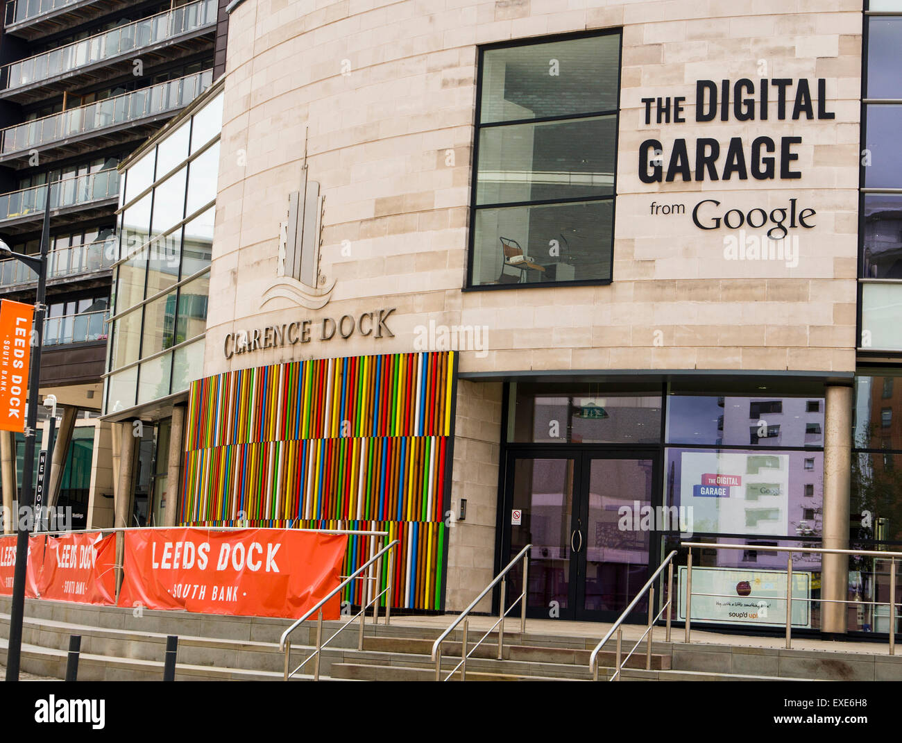 Google Garage digitale Foto Stock