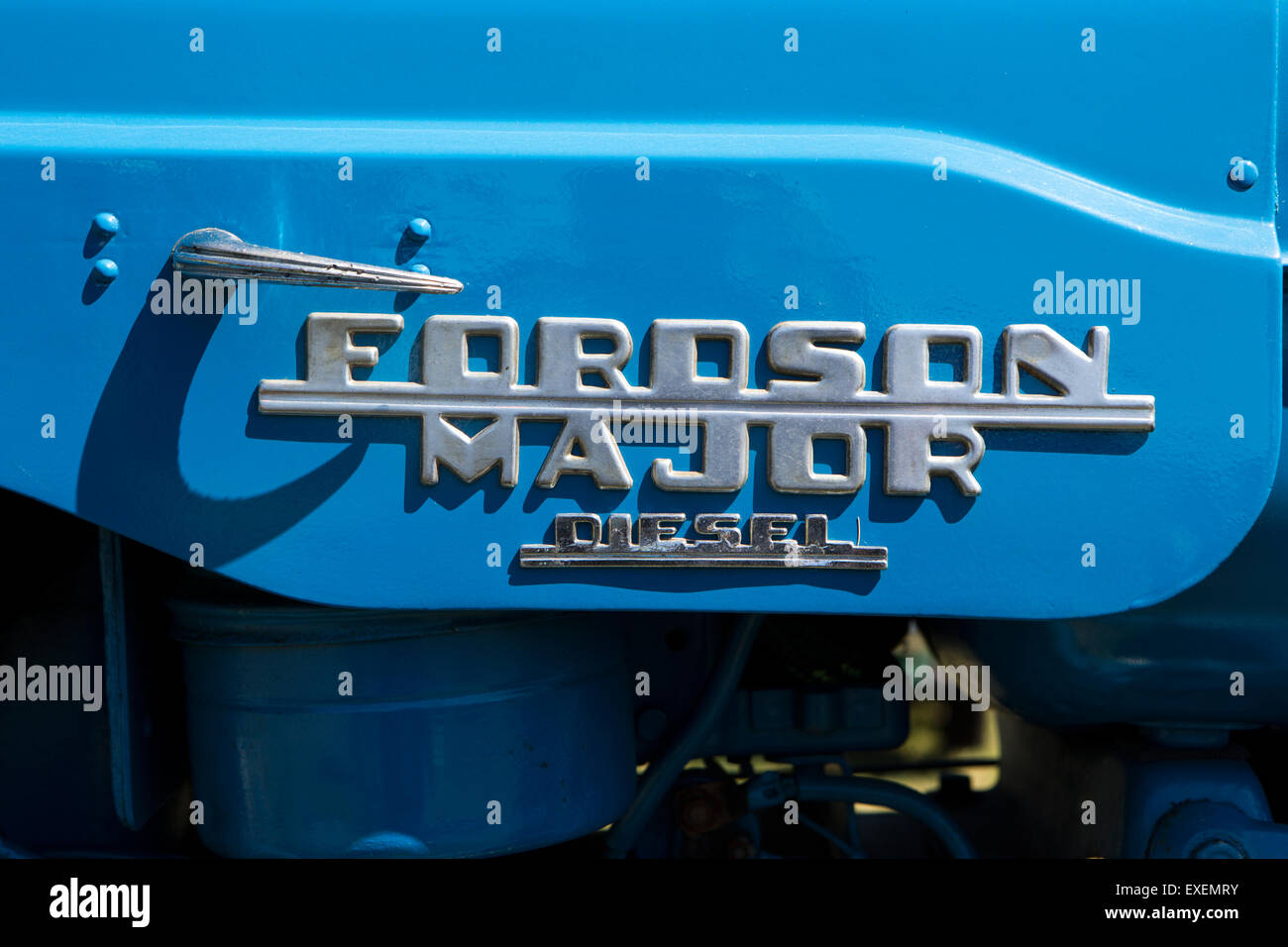 Fordson Major logo del trattore Foto Stock