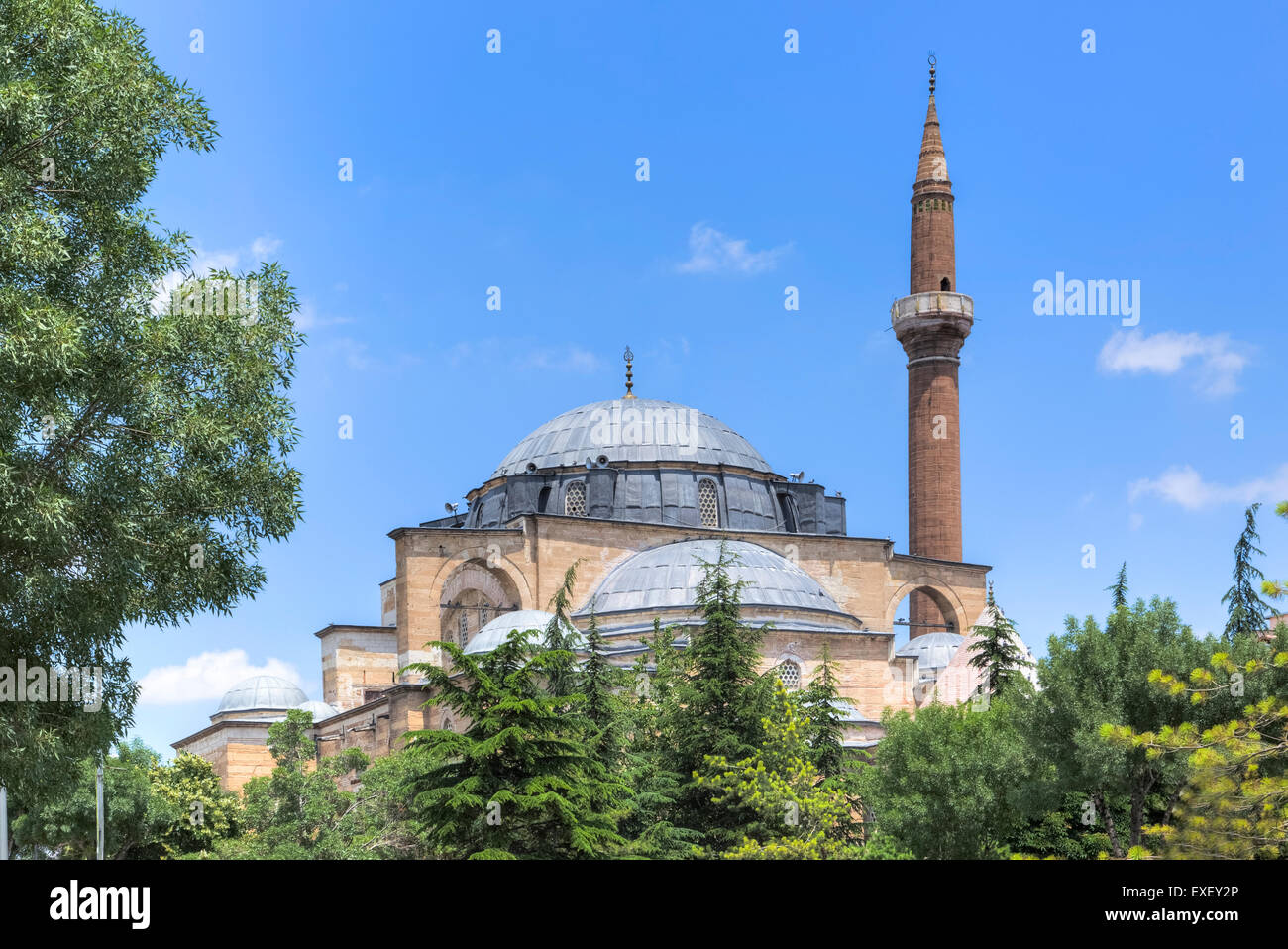 La Moschea Serafettin, Konya, Anatolia centrale, Turchia Foto Stock