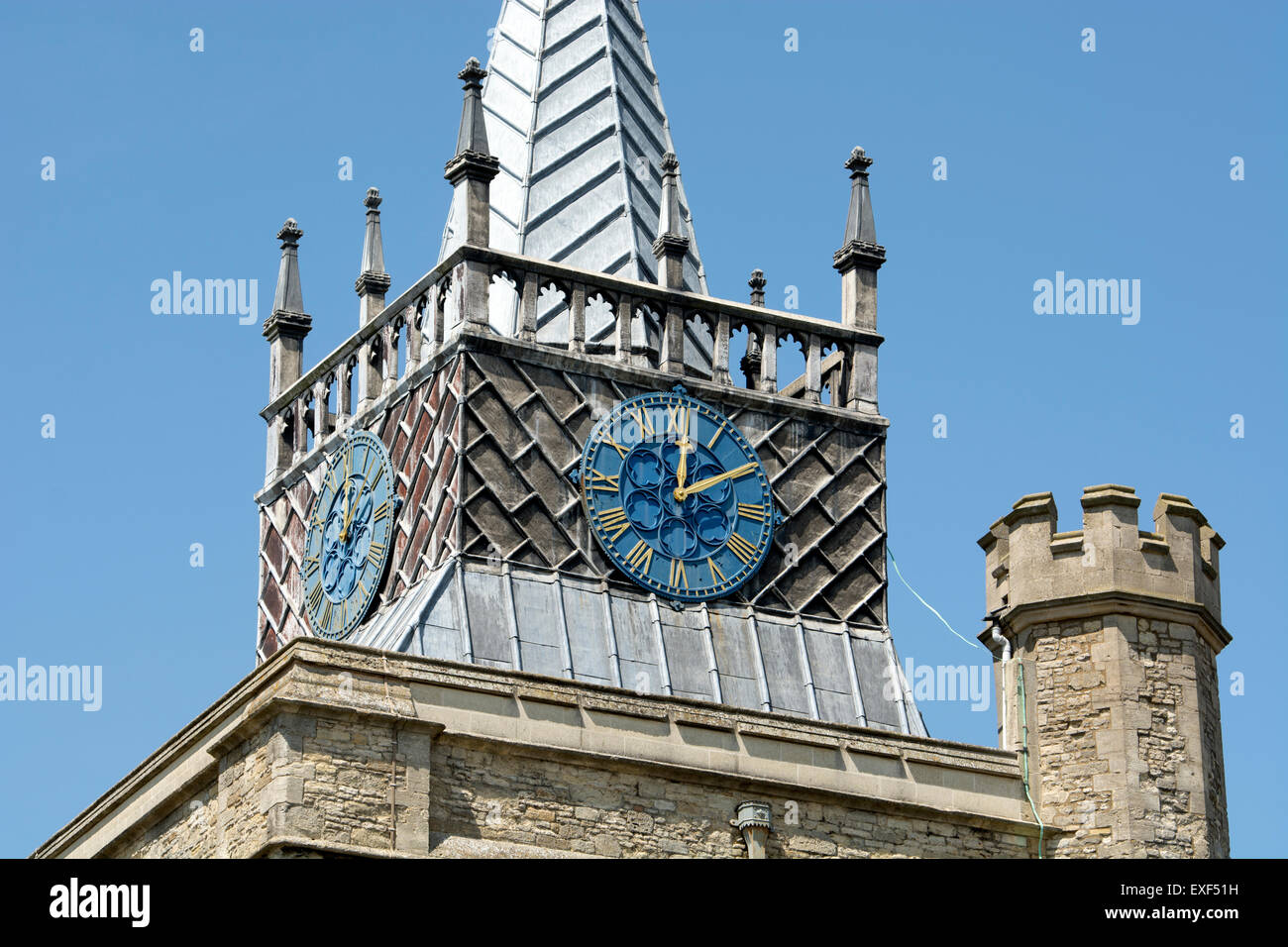 La Chiesa di Santa Maria, Aylesbury, Buckinghamshire, Inghilterra, Regno Unito Foto Stock