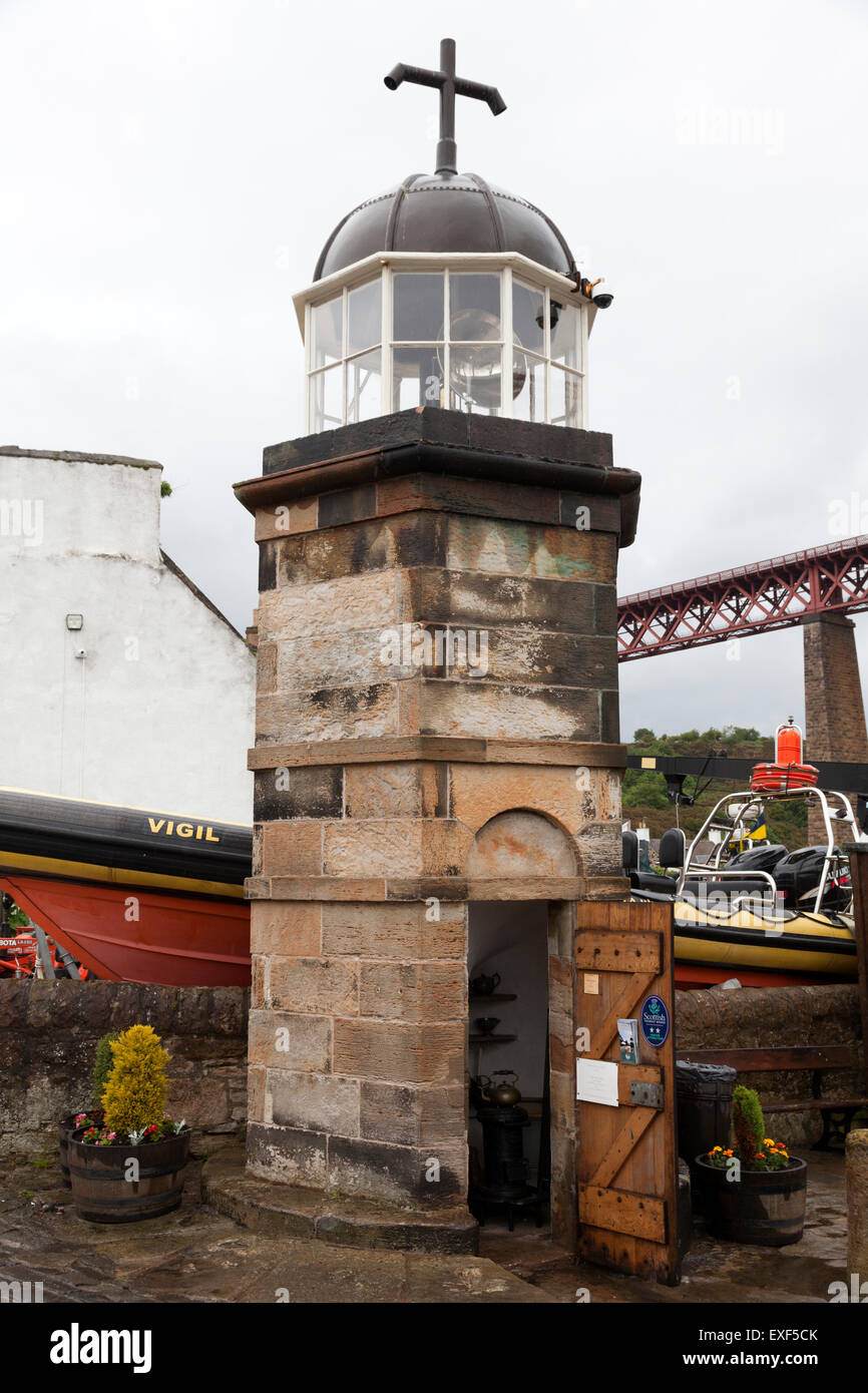 North Queensferry torre faro, North Queensferry, Fife Foto Stock