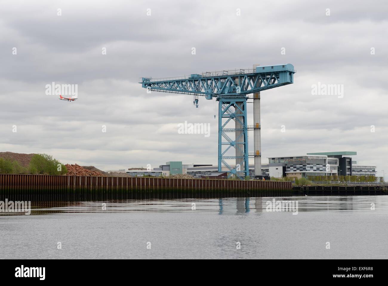 Titan Crane in Clydebank, Glasgow, Scotland, Regno Unito Foto Stock