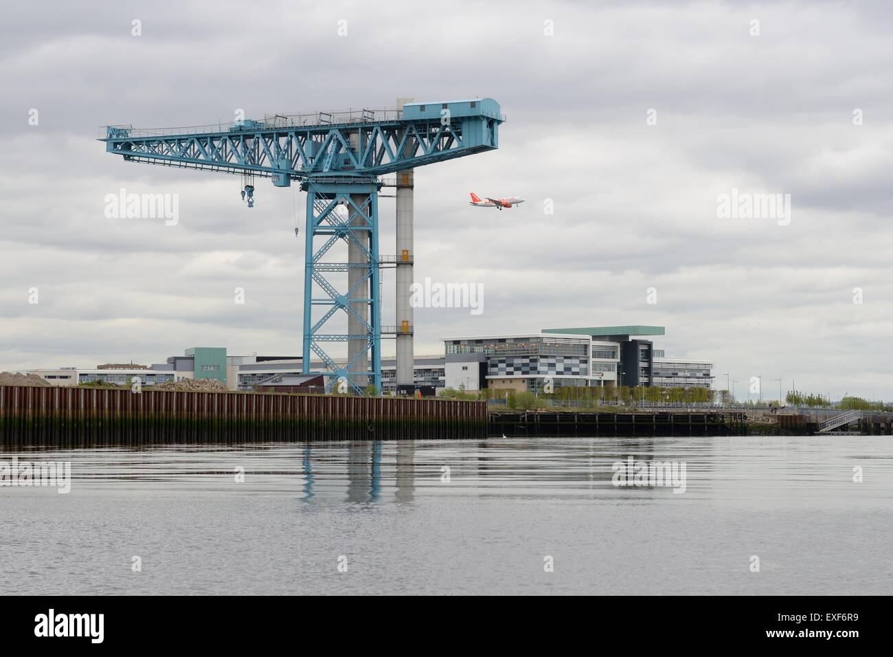 Titan Crane in Clydebank, Glasgow, Scotland, Regno Unito Foto Stock