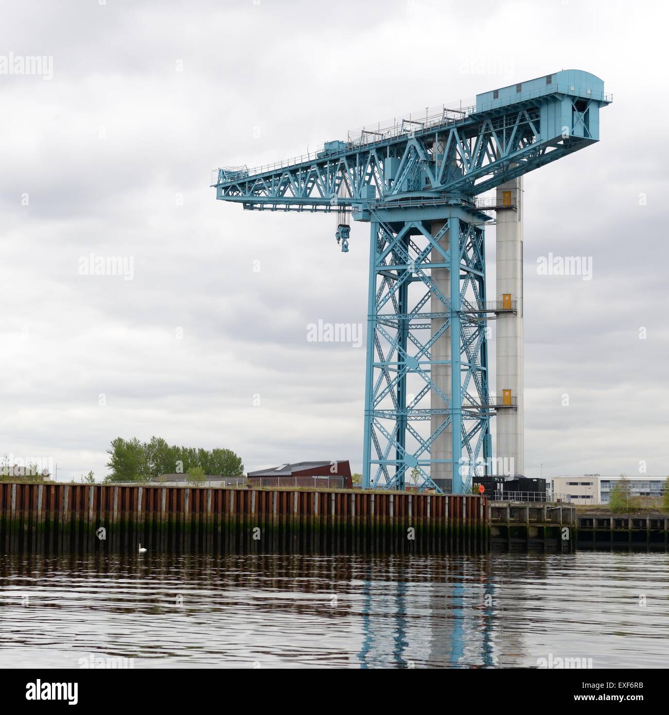 Titan Crane in Clydebank, Glasgow, Scotland, Regno Unito Foto Stock