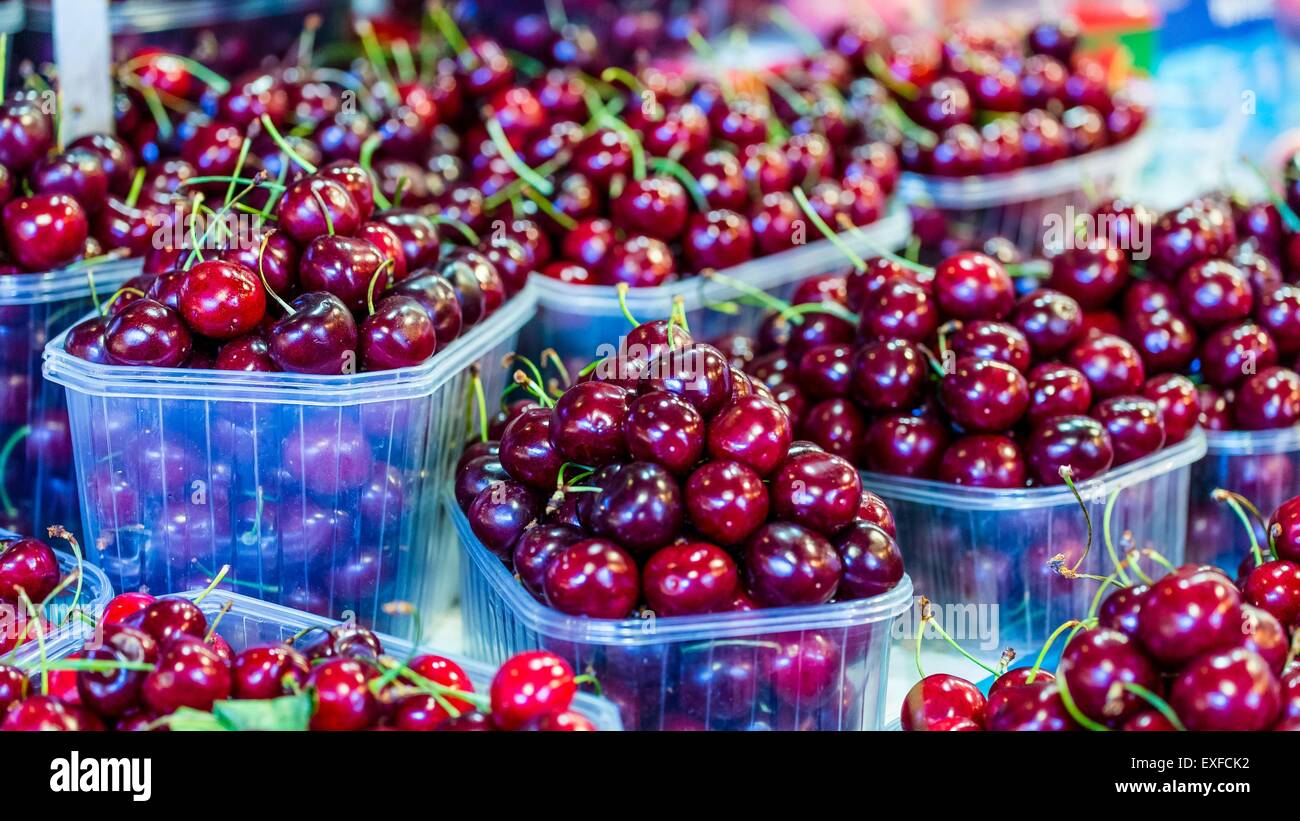 Impressioni di mercati esteri Foto Stock