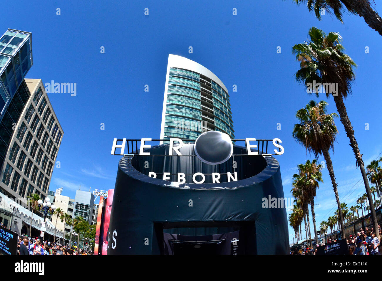 San Diego California. 12 Luglio, 2015. Luglio 12, 2015. Comic-Con International 2015 a San Diego in California./picture alliance © dpa/Alamy Live News Foto Stock