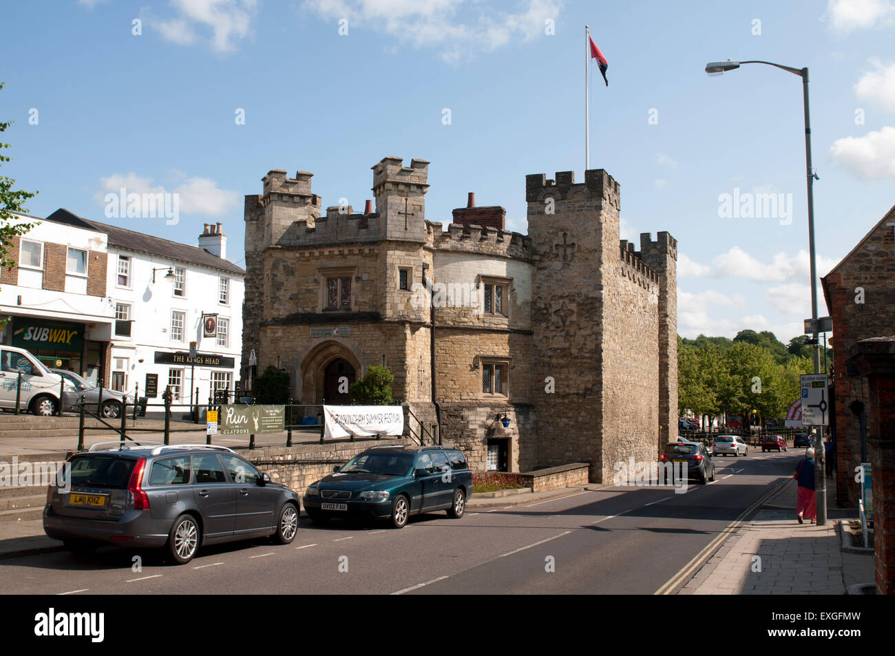 La Vecchia Prigione museo, Buckingham, Buckinghamshire, Inghilterra, Regno Unito Foto Stock