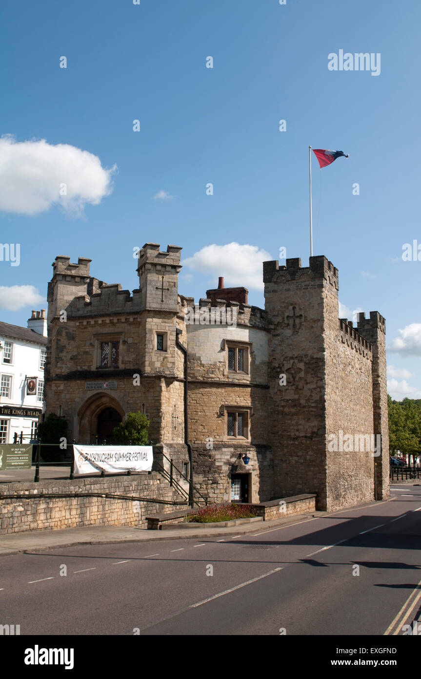 La Vecchia Prigione museo, Buckingham, Buckinghamshire, Inghilterra, Regno Unito Foto Stock