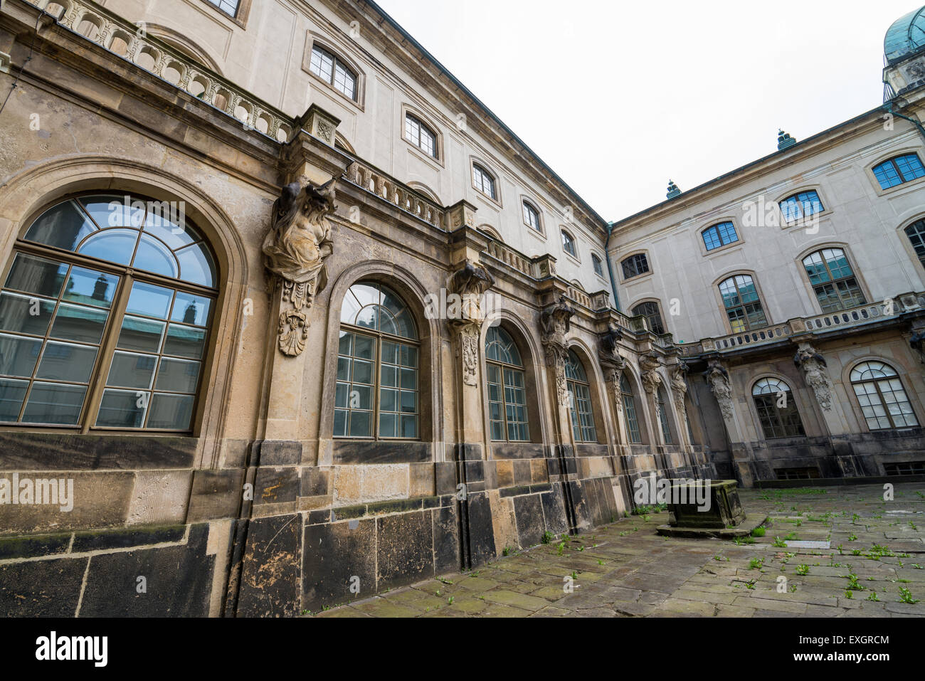 Japanisches Palais, Dresda, Sassonia, Germania, Europa Foto Stock