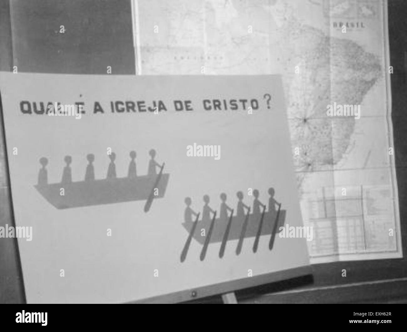 La Conferenza strategica del Brasile, tenutasi nel luglio 1977, ha riunito i leader mennoniti per discutere e pianificare strategie di sensibilizzazione per espandere la missione mennonita in Brasile. La conferenza si è concentrata sulla crescita, l'impegno della comunità e il rafforzamento della presenza mennonita. Foto Stock