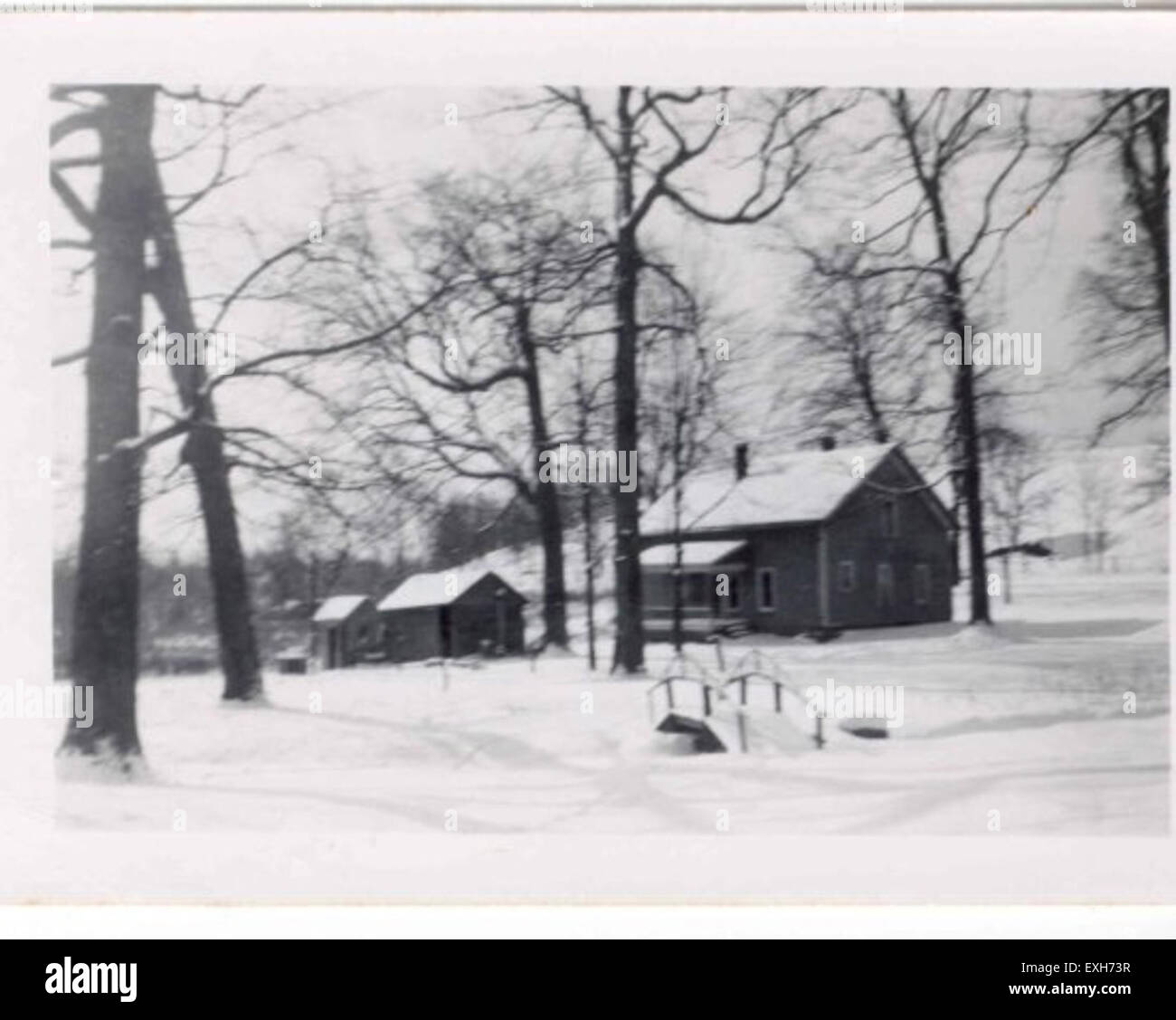 Camp Ebenezer Yoder Family Farm Foto Stock