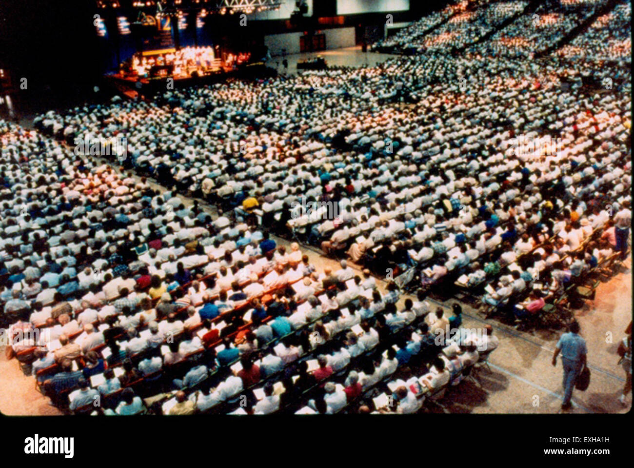 Il Centro Congressi di Winnipeg, Manitoba, ha ospitato la Conferenza Mondiale Mennonita, un incontro globale per i mennoniti per discutere di fede, comunità e questioni globali. Foto Stock