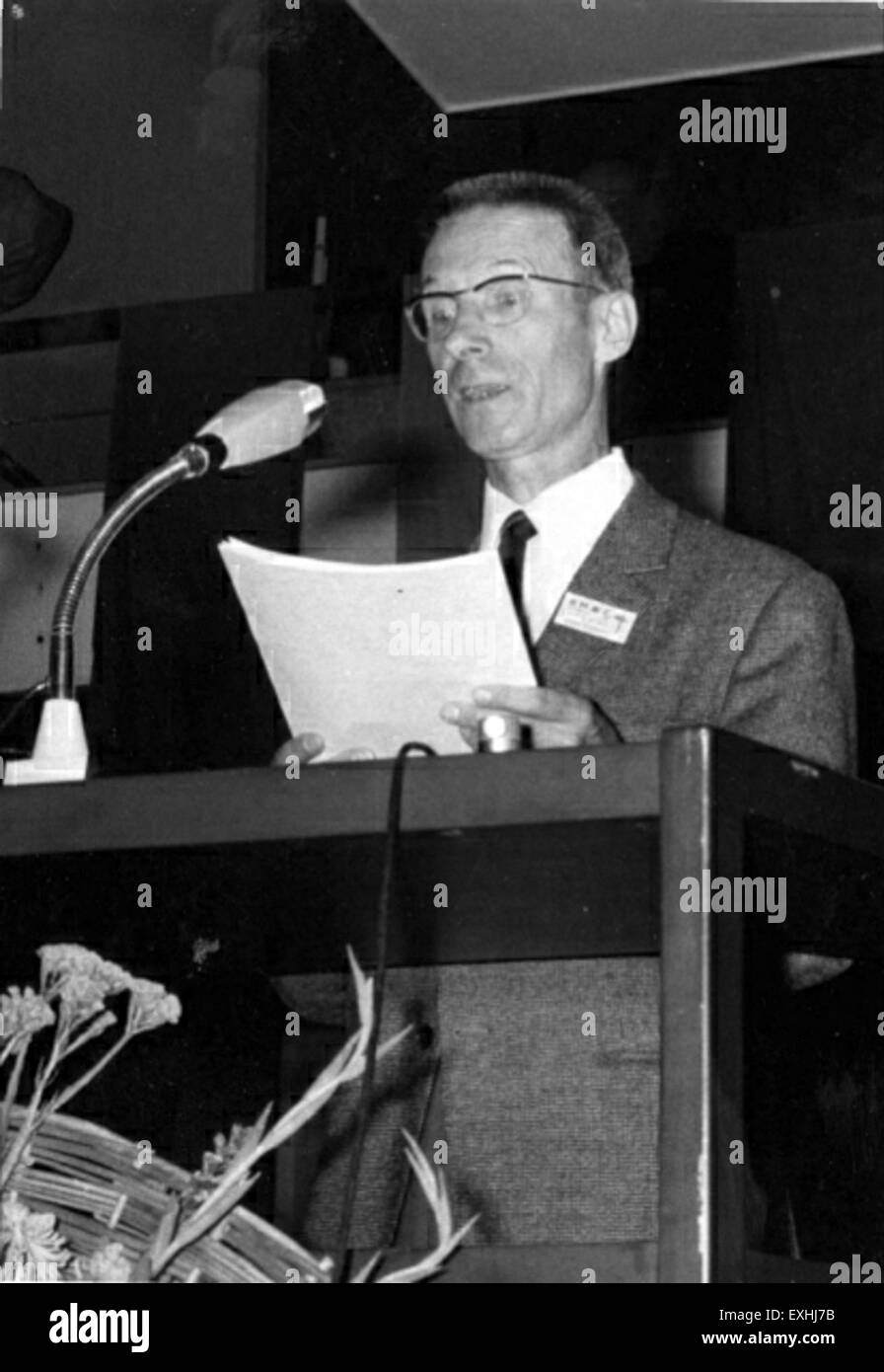 Mennonita Mondiale complessivo di conferenza 8, Amsterdam, Paesi Bassi, 1967 1 Foto Stock