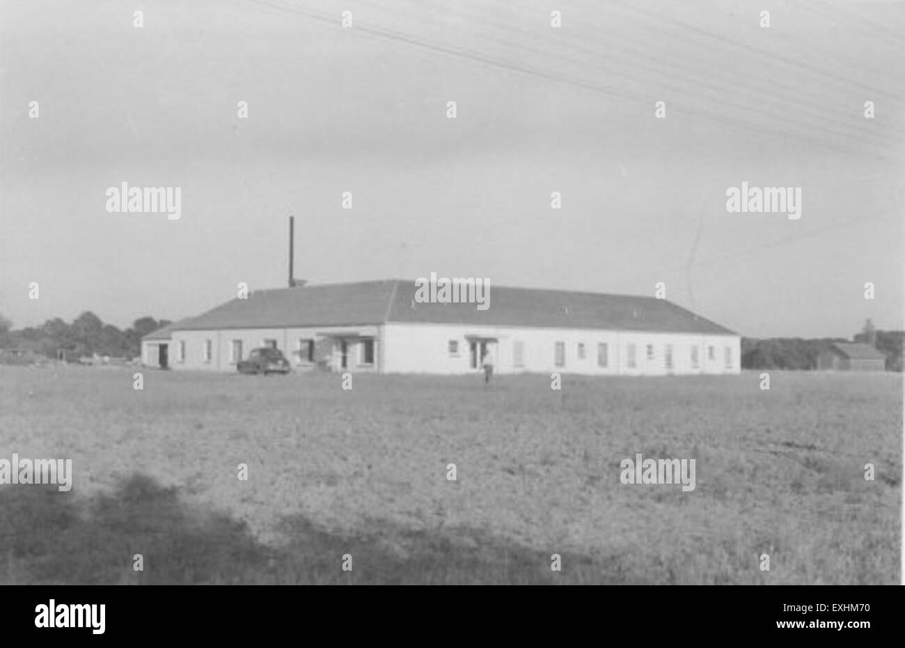 Una fotografia storica della Old People’s Home di Albany, Oregon, che mostra l’edificio e il suo ruolo di struttura di assistenza per gli anziani residenti in passato. Foto Stock