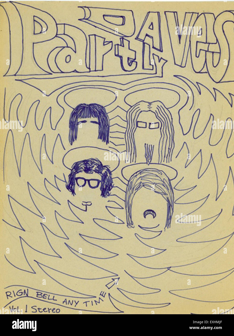 Un poster di servizio sociale del 1972 di Elkhart, Indiana, con in parte Dave. Il poster promuove il servizio volontario e l'impegno sociale all'interno della comunità. Foto Stock