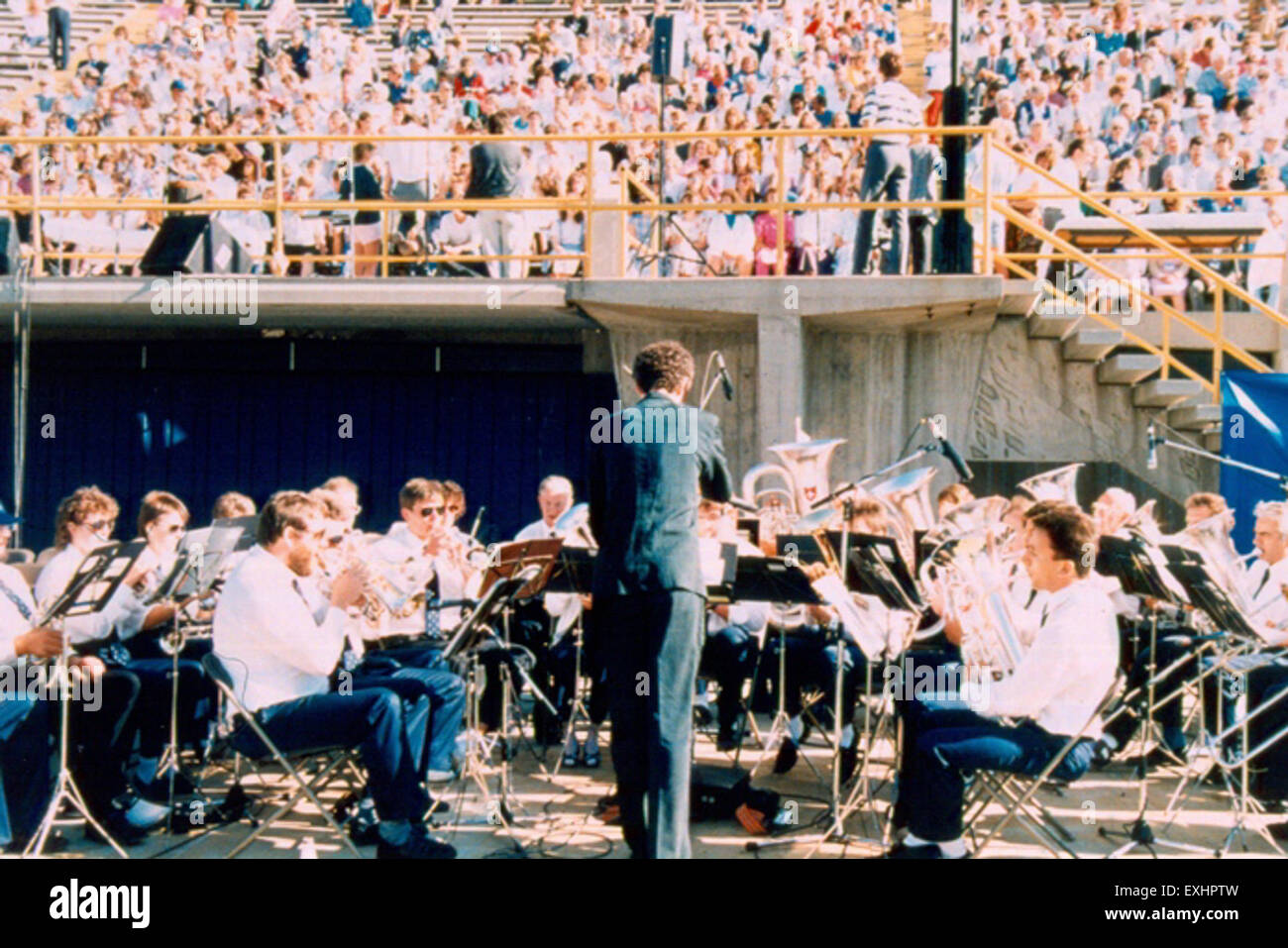 Swiss Brass Band Foto Stock