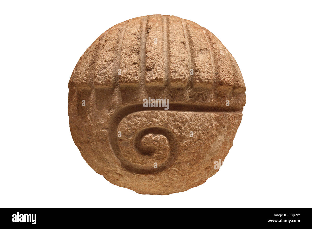 Scultura maya tardo periodo Classico ANNUNCIO 600-900 Provenienza sconosciuta Foto Stock