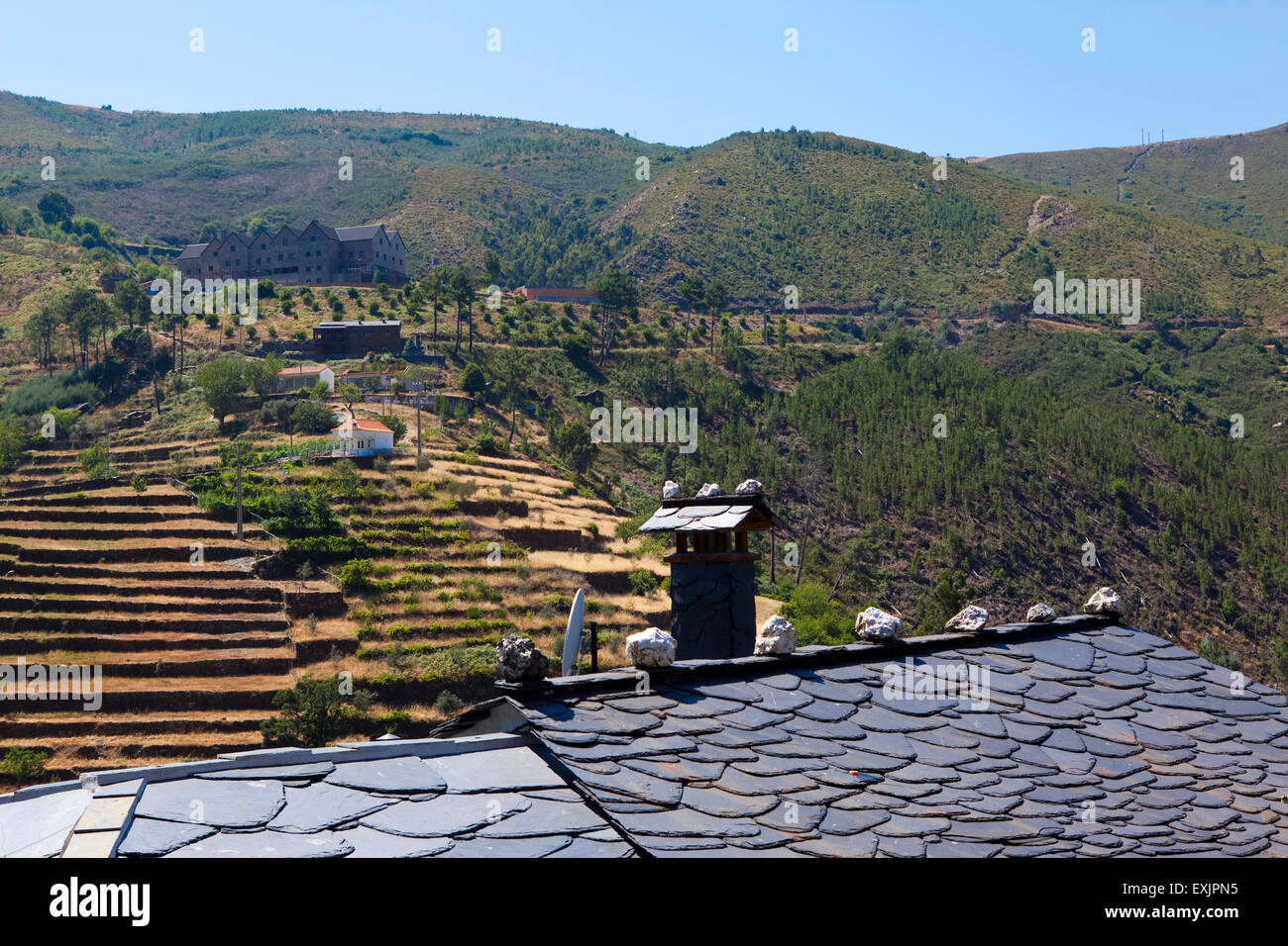 Piodao, tipici villaggi, Portogallo, Europa Foto Stock