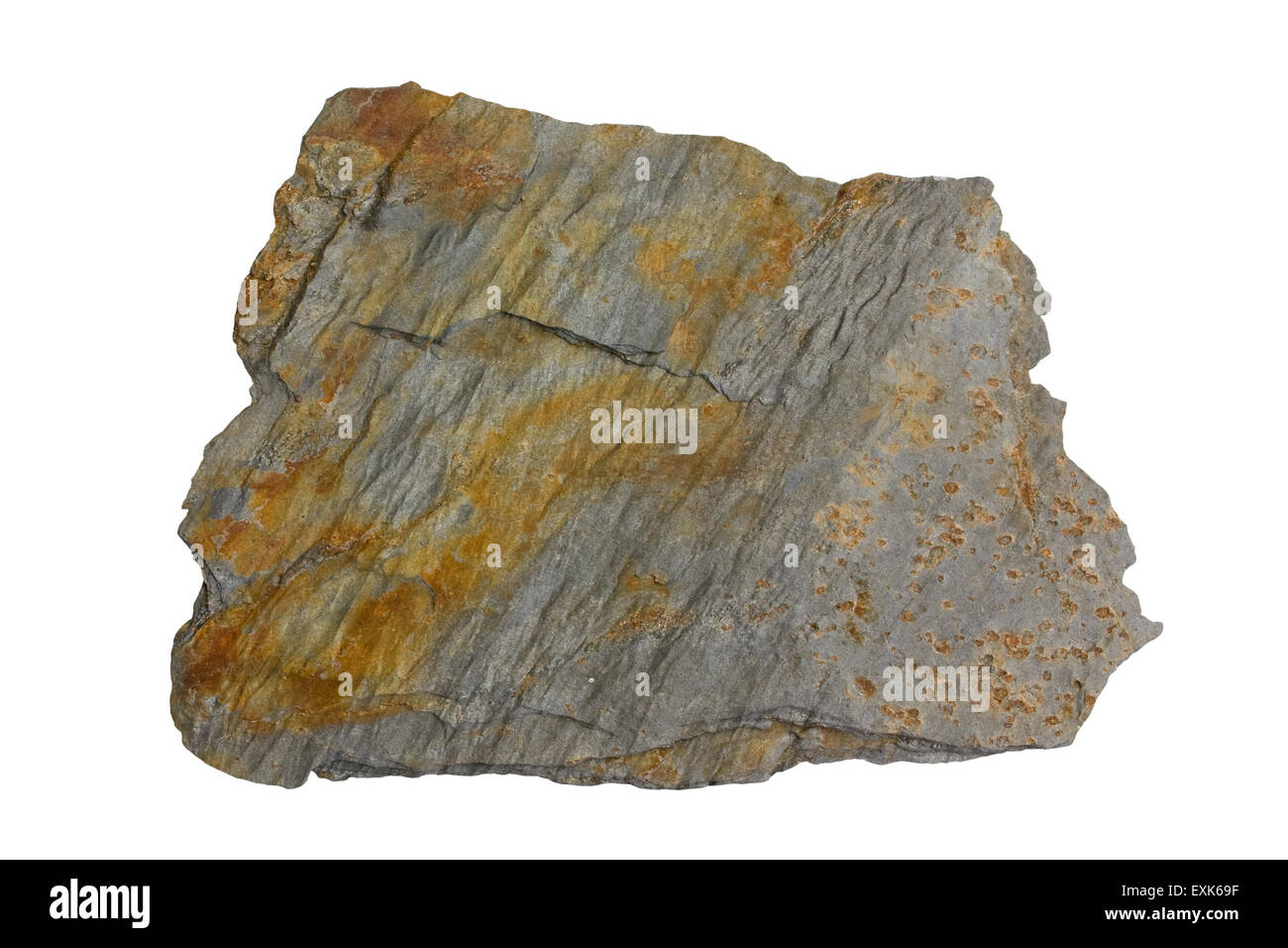Phyllite (rocce metamorfiche) Foto Stock