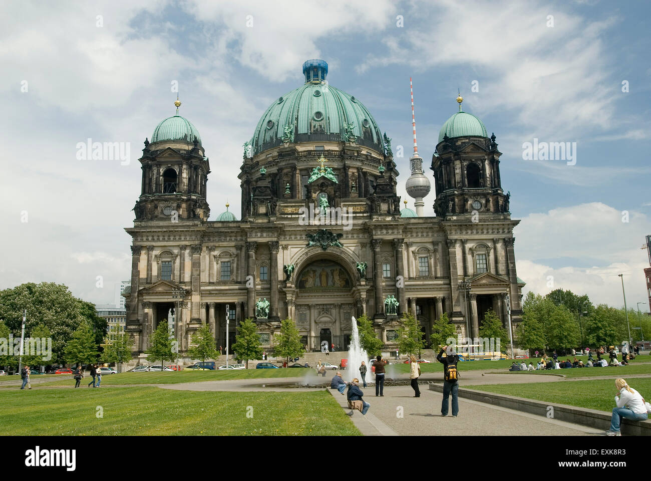 Cattedrale di Berlino minster dom Germania Europa Foto Stock