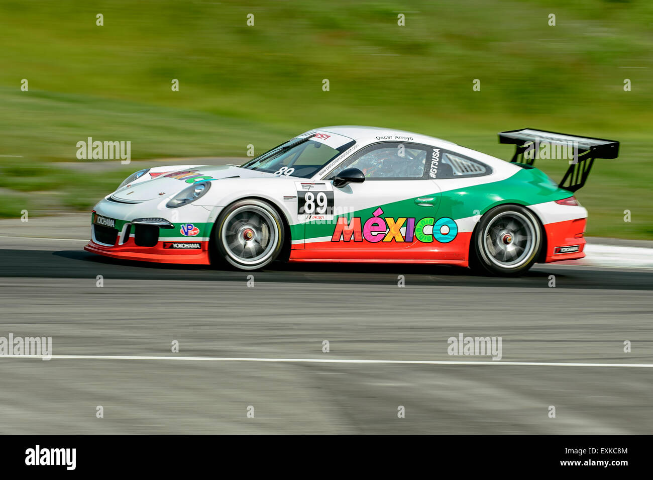 Bowmanville, può., 12 lug 2015 - presso la Mobil 1 SportsCar Grand Prix al Canadian Tire Motorsport Park - Mosport in Bowmanville, Canada il 12 luglio 2015. Foto Stock