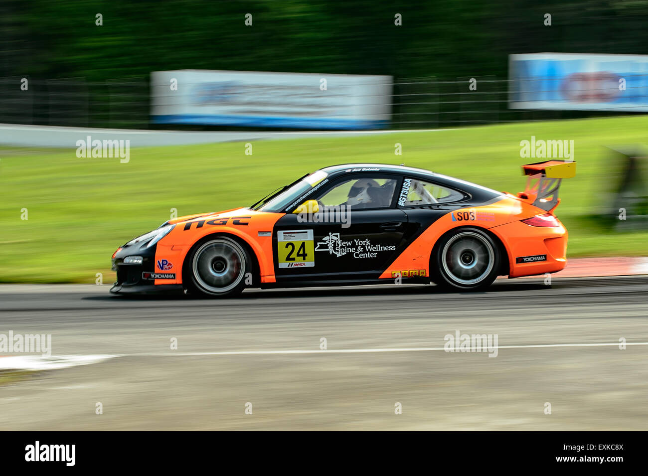 Bowmanville, può., 12 lug 2015 - presso la Mobil 1 SportsCar Grand Prix al Canadian Tire Motorsport Park - Mosport in Bowmanville, Canada il 12 luglio 2015. Foto Stock