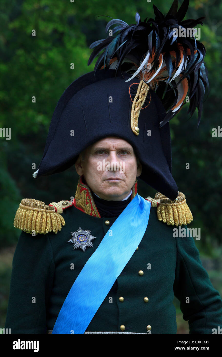 Ritratto dello Zar Alessandro I di Russia (1777--1825) alla Malmaison a Rueil-Malmaison, Francia Foto Stock