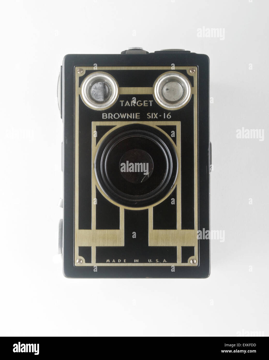 Antiquariato Brownie Kodak fotocamera di destinazione. Foto Stock