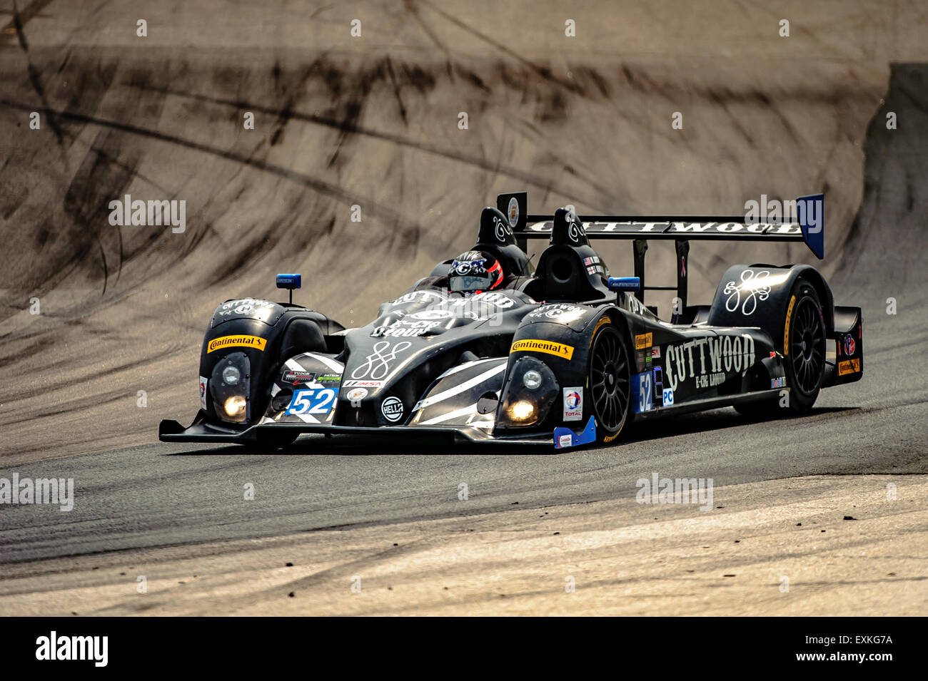 Bowmanville, può., 12 lug 2015 - presso la Mobil 1 SportsCar Grand Prix al Canadian Tire Motorsport Park - Mosport in Bowmanville, Canada il 12 luglio 2015. Foto Stock