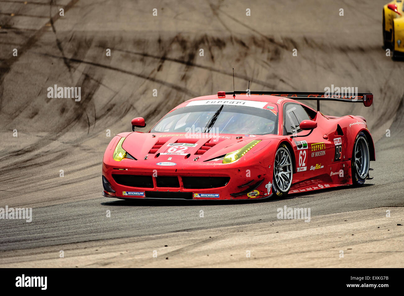 Bowmanville, può., 12 lug 2015 - presso la Mobil 1 SportsCar Grand Prix al Canadian Tire Motorsport Park - Mosport in Bowmanville, Canada il 12 luglio 2015. Foto Stock