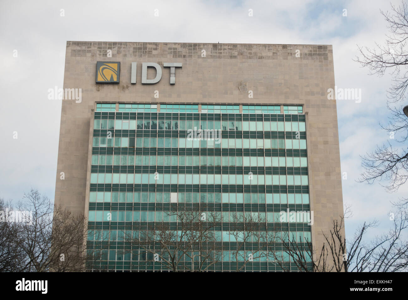 IDT telecom corporation edificio in Newark NJ Foto Stock