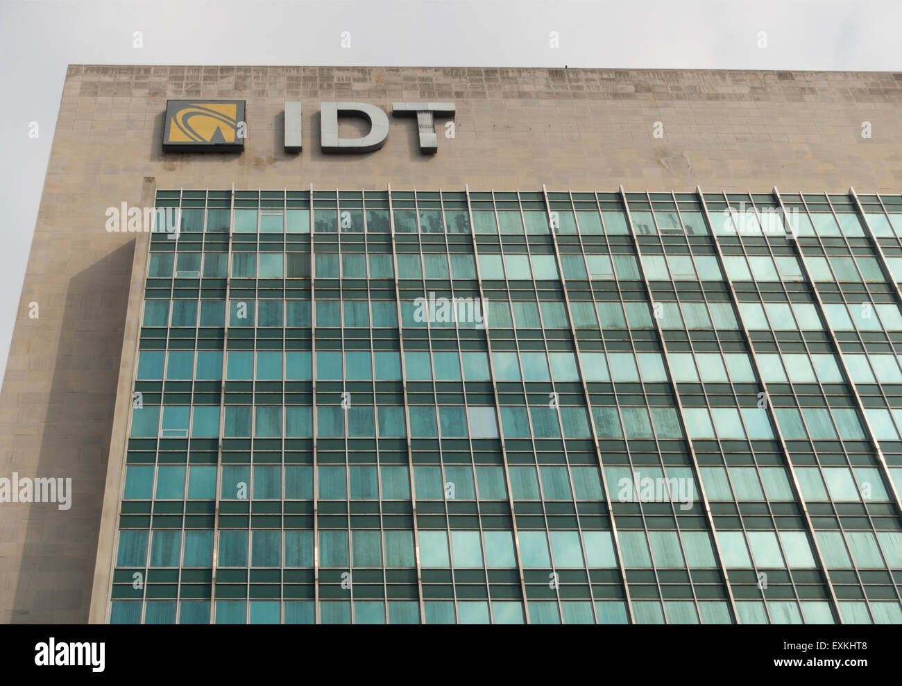 IDT telecom corporation edificio in Newark NJ Foto Stock
