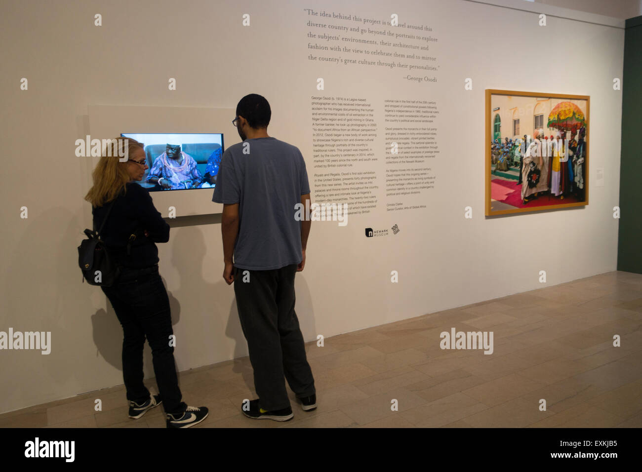 Newark Museum New Jersey NJ edificio Foto Stock