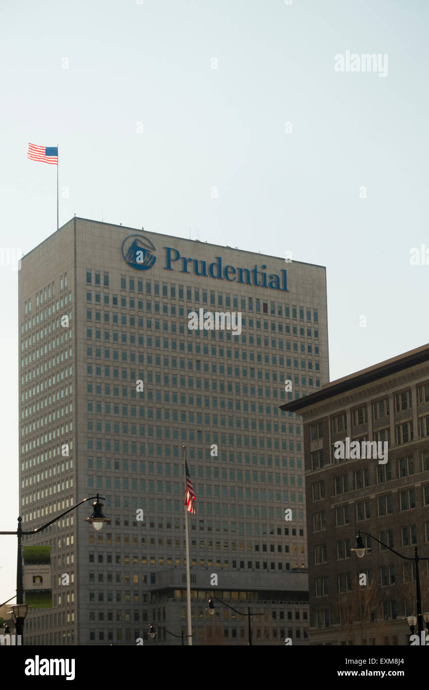 Prudential sede aziendale di Newark NJ Foto Stock