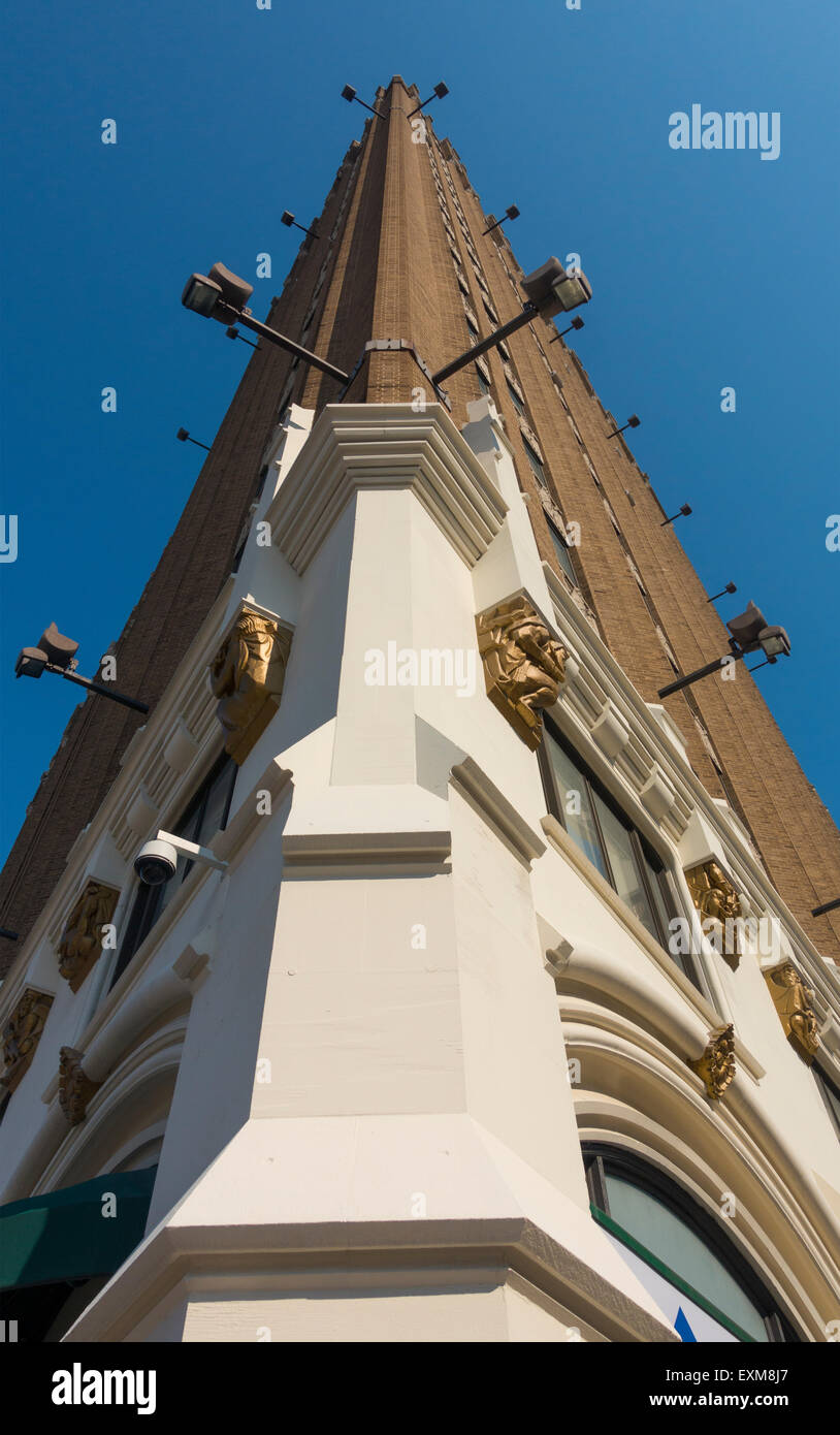 Military Park edificio in Newark NJ Foto Stock