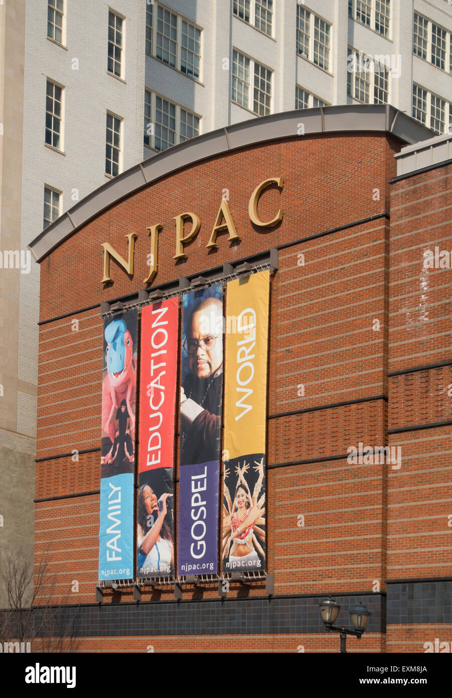New Jersey Performing Arts Center di New Jersey Foto Stock