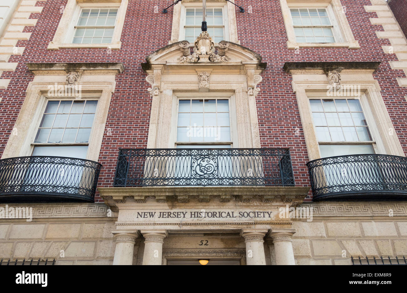 New Jersey Historical Society in Newark Foto Stock