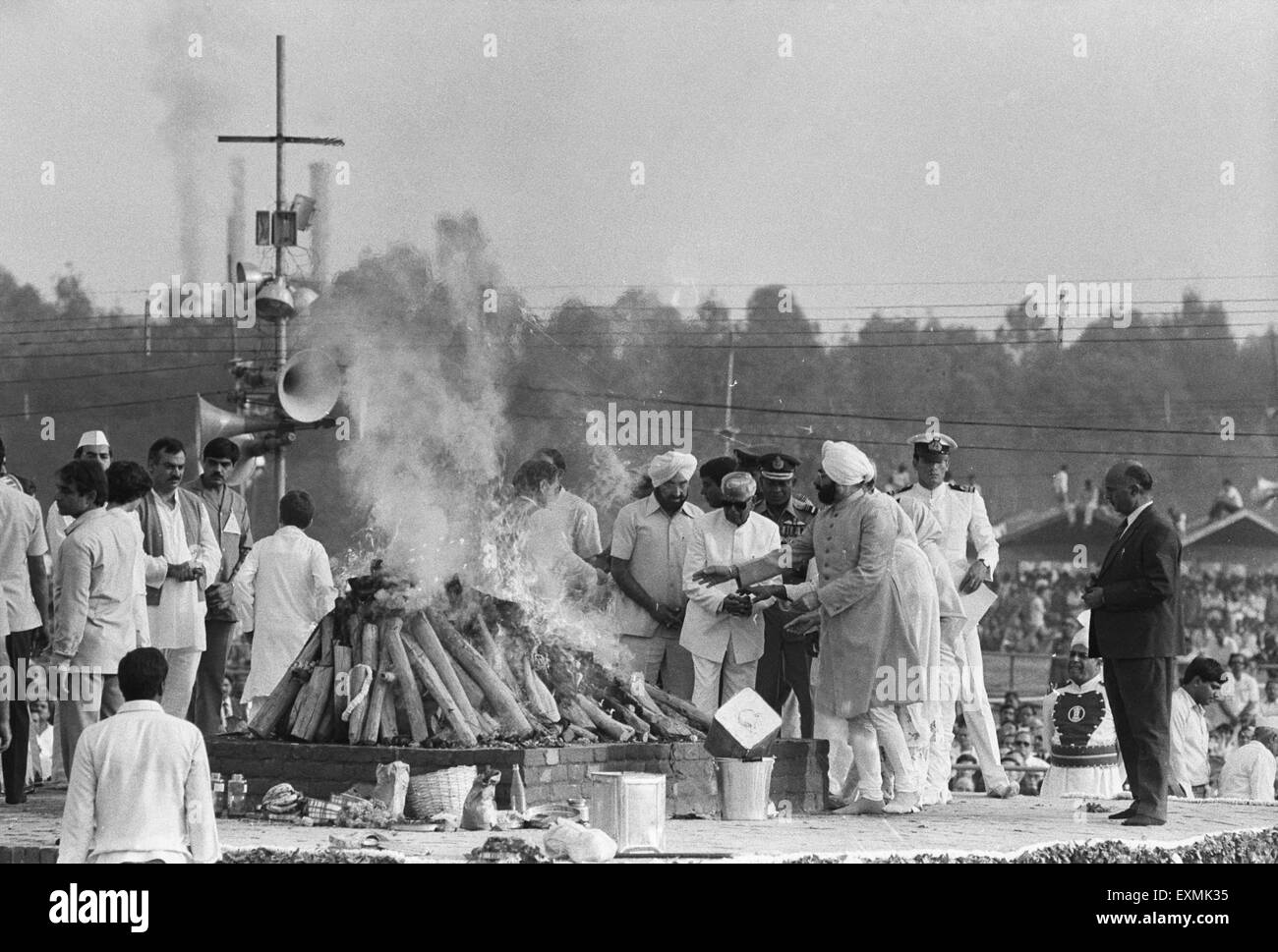Pyree Indiana Funeral pyre immagini e fotografie stock ad alta risoluzione - Alamy