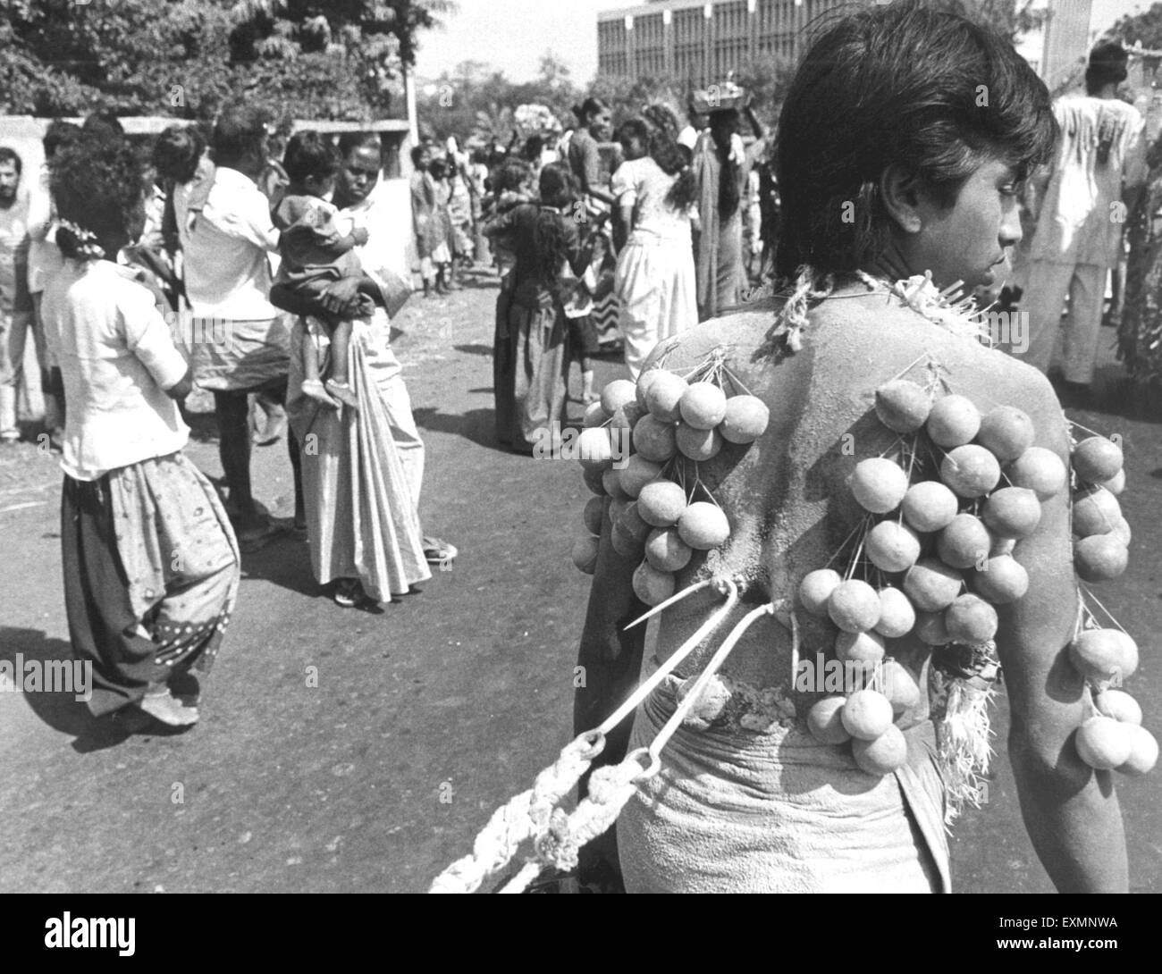 Processione Muharram bombay mumbai Maharashtra India asia Foto Stock
