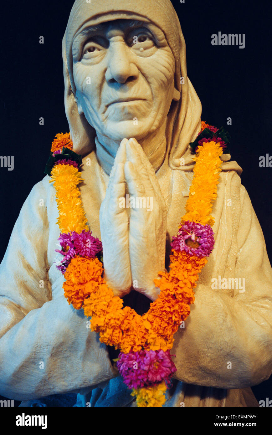 Madre Teresa angelo di Dio teresa di calcutta kolkata west bengal india Foto Stock