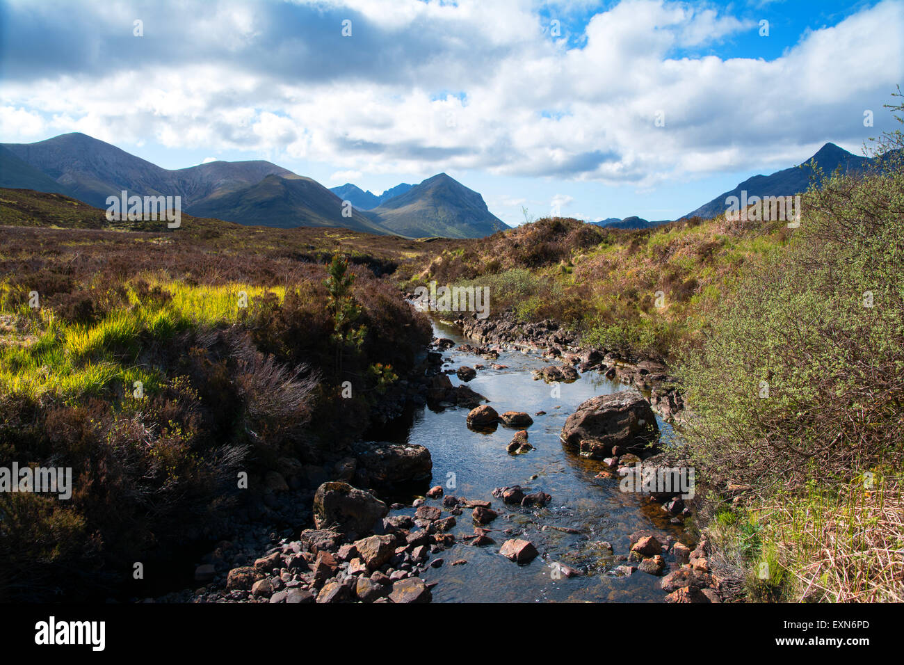 Montagne Cuillin, Isola di Skye Foto Stock