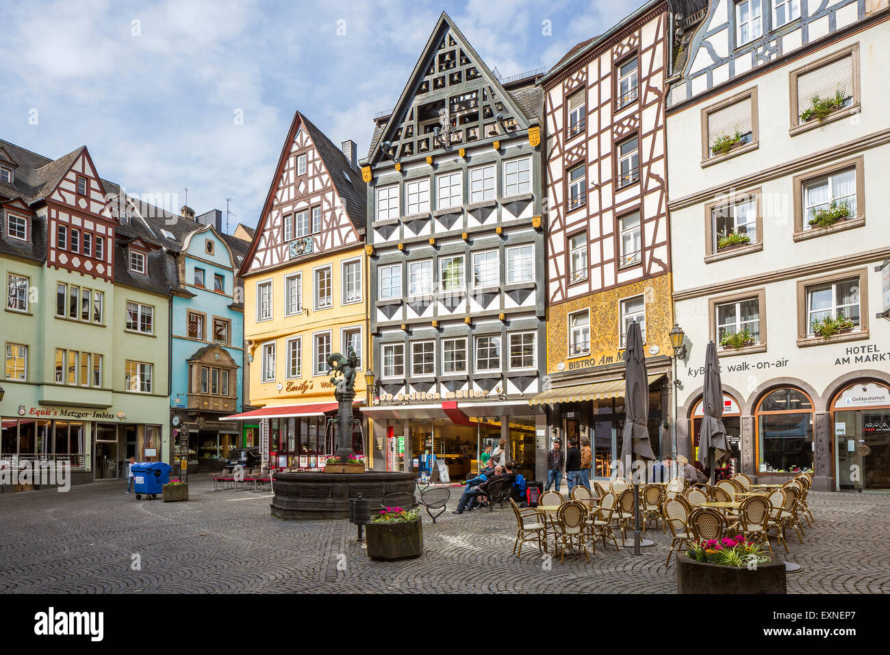Cochem, Renania-Palatinato, Germania, Europa Foto Stock