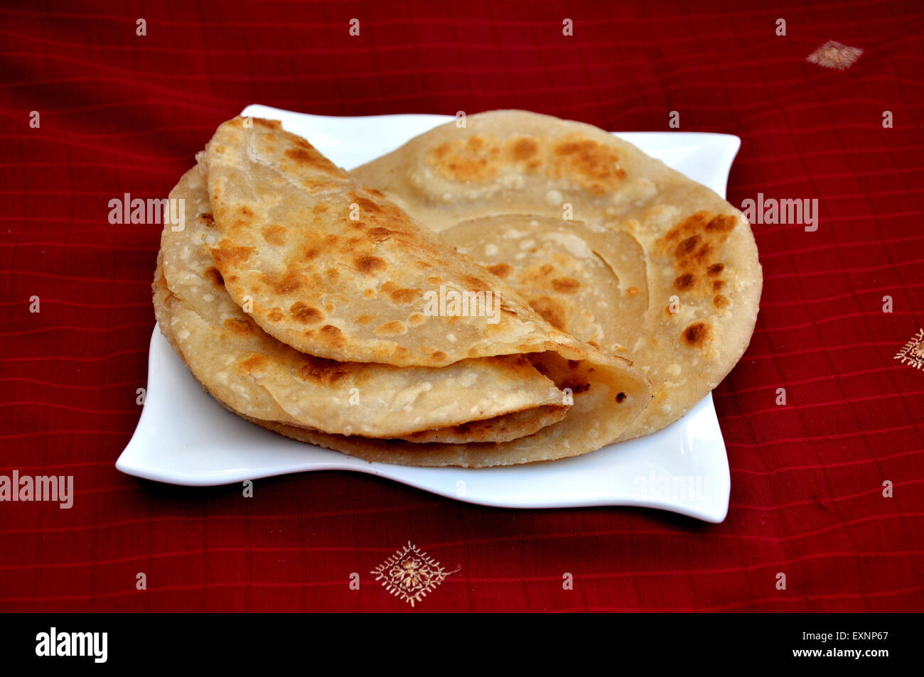Home Stile Paratha Foto Stock