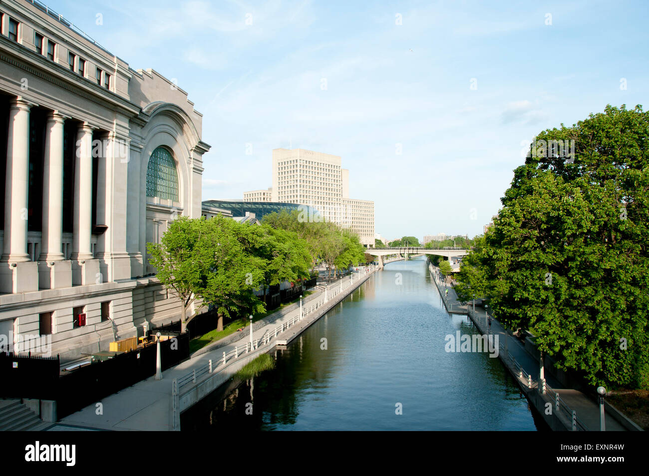 Rideau Canal - Ottawa - Canada Foto Stock