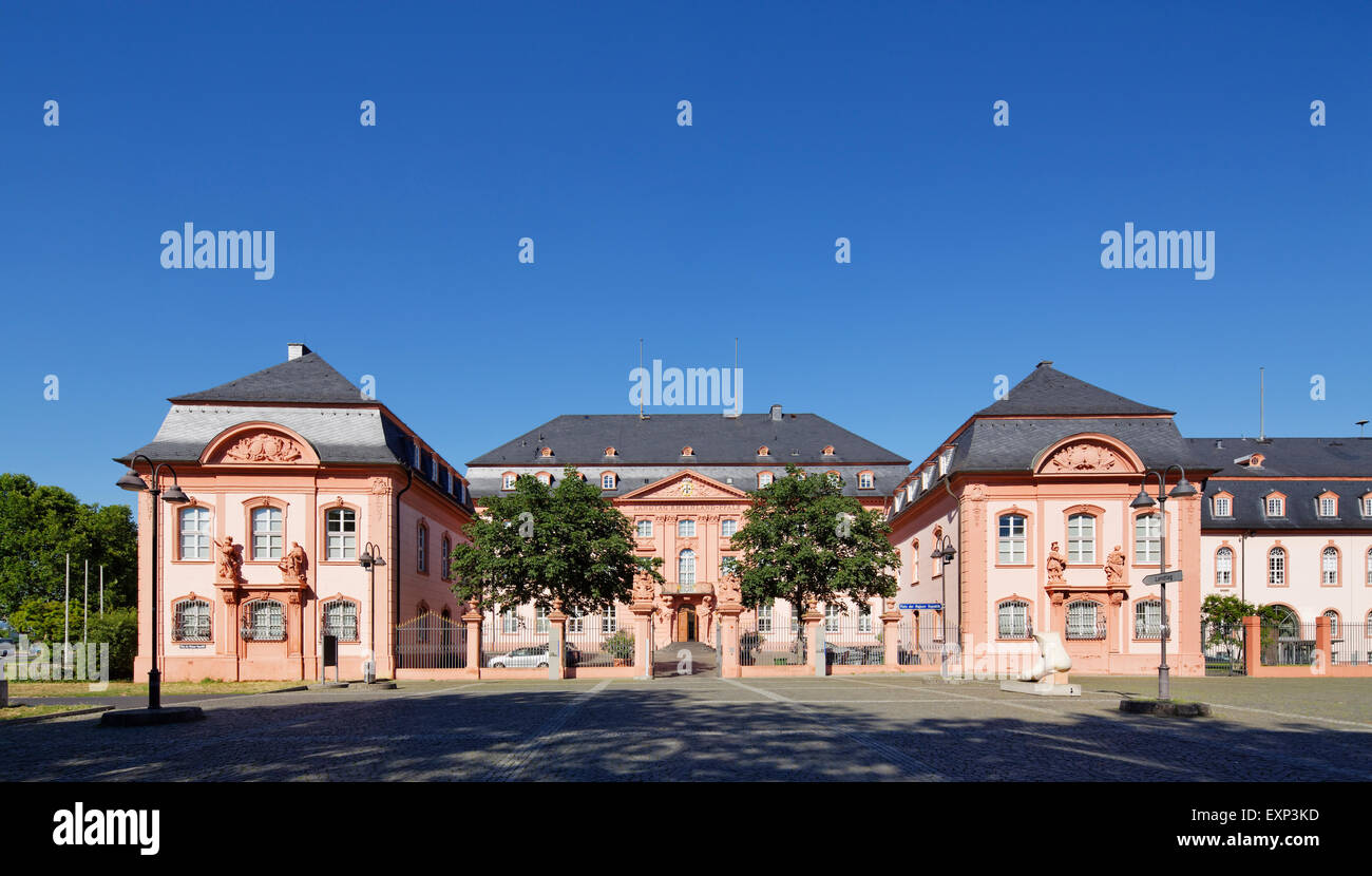 Il Parlamento della Renania Palatinato nella Deutschhaus edificio, Mainz, Renania-Palatinato, Germania Foto Stock