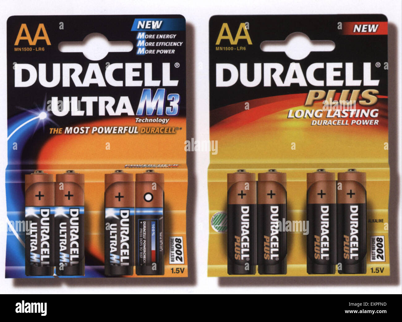 2000S UK promozionali Duracell Foto Stock