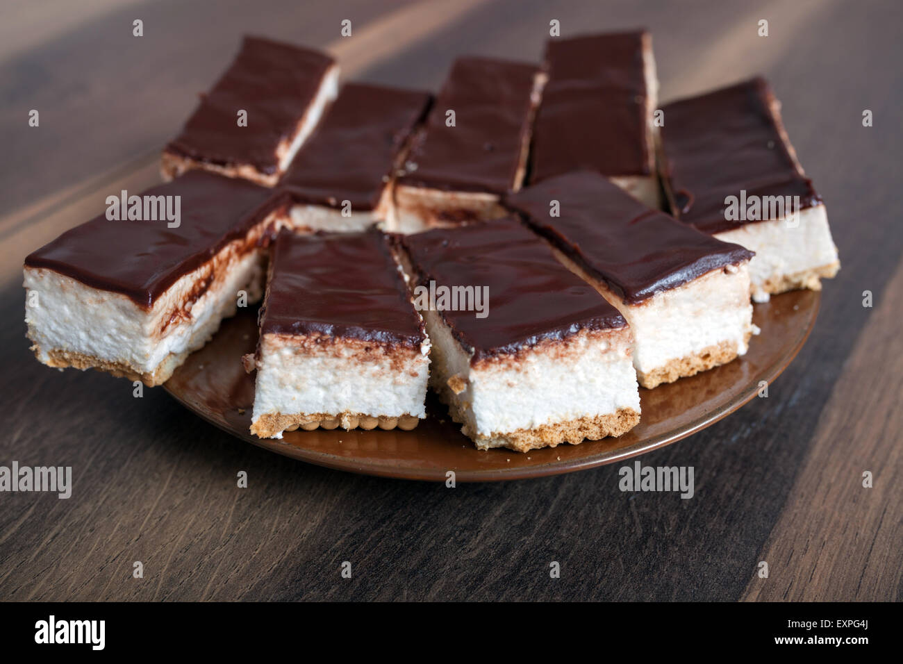 Il cioccolato marshmallow Foto Stock