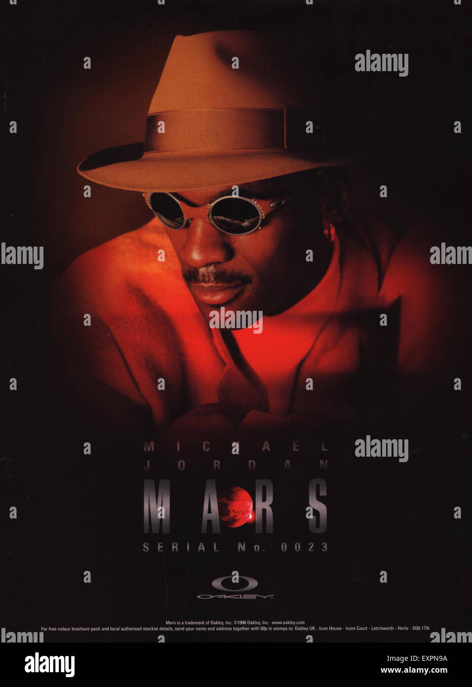 2000S UK Marte Magazine annuncio pubblicitario Foto Stock