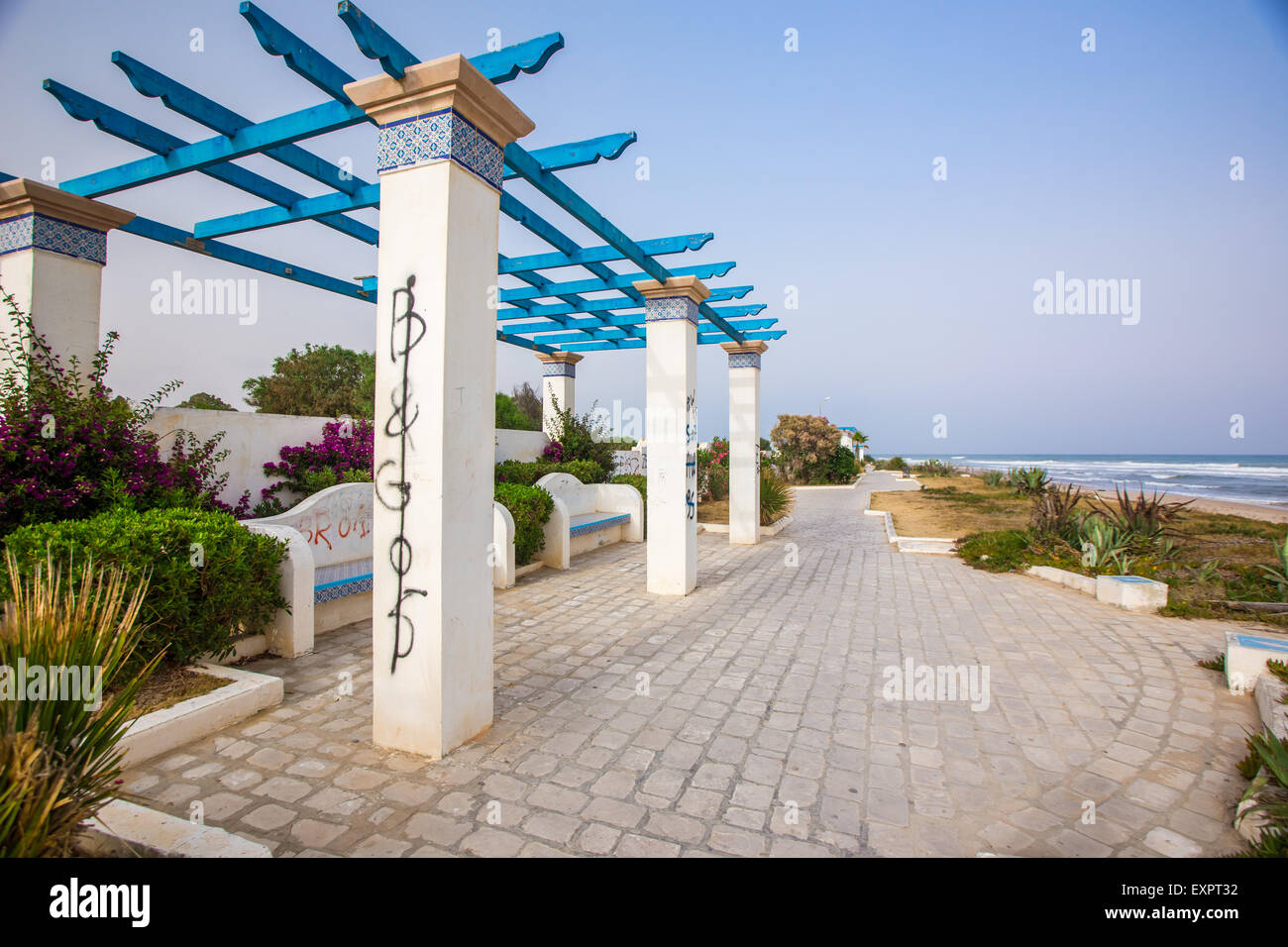 Hammamet in Tunisia Foto Stock